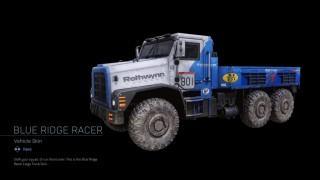 Blue Ridge Racer |  Skin de camión de carga